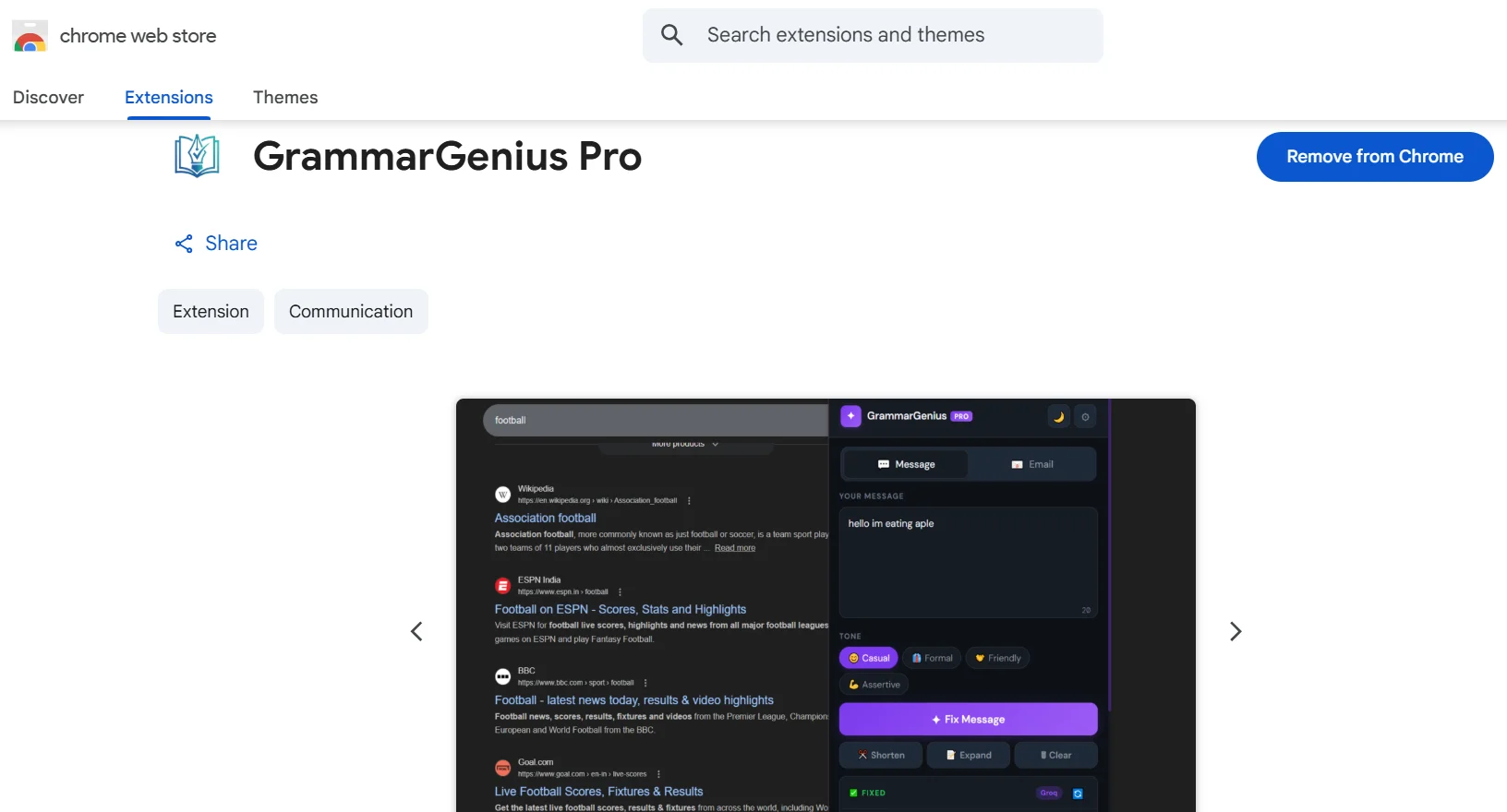 GrammarGenius Pro screenshot