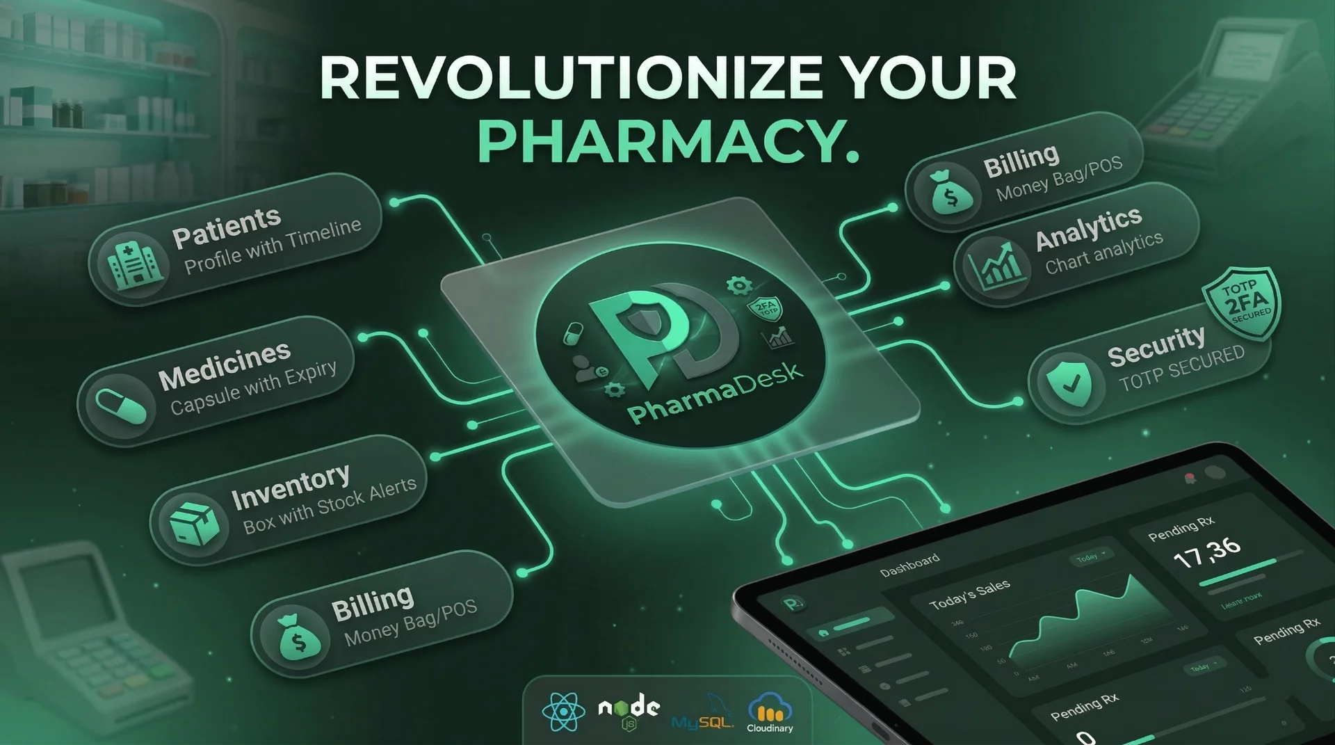 PharmaDesk screenshot